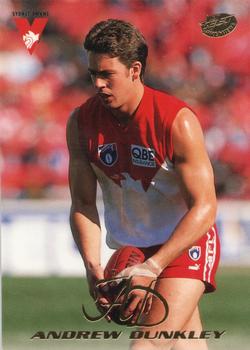 1999 Select AFL Premiere #48 Andrew Dunkley Front